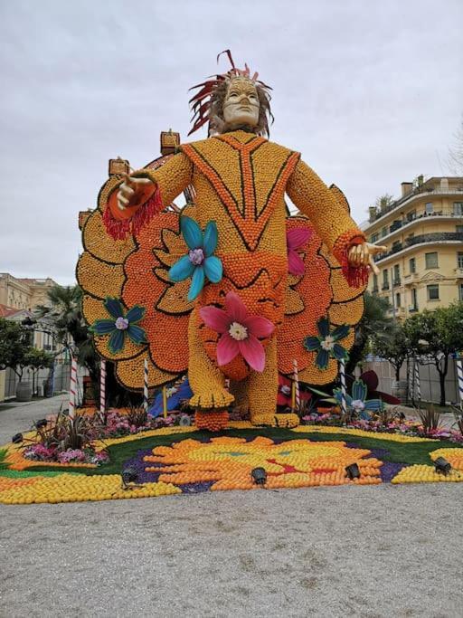 מנטון Cosy 2P A 5 Minutes A Pied De La Mer Et Du Centre מראה חיצוני תמונה